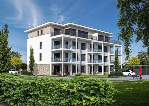 Südansicht - Neubauprojekt !! Eigentumswohnungen in Güstrow-Dettmannsdorf