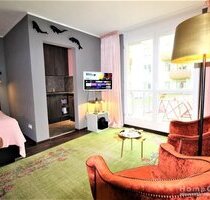 Möbliert Furnished 1-Zimmer Apartment mit Balkon in Dresden-Äussere Neustadt