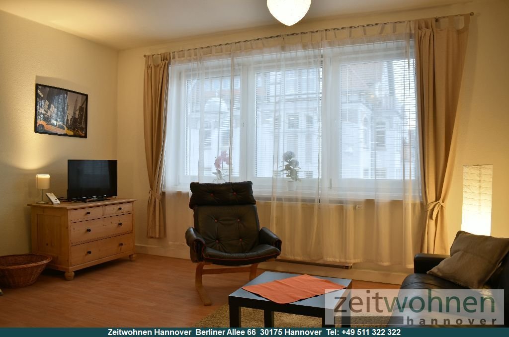 Kleefeld, Kantplatz, Eilenriede, 1 Zimmer Wohnung mit Balkon, Internet, Parkplatz - Hannover