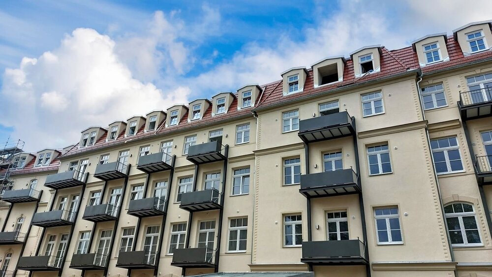 Loggia & Balkon - moderne 1-Zimmer Wohnung mit Duschbad! - Dresden Striesen-Süd