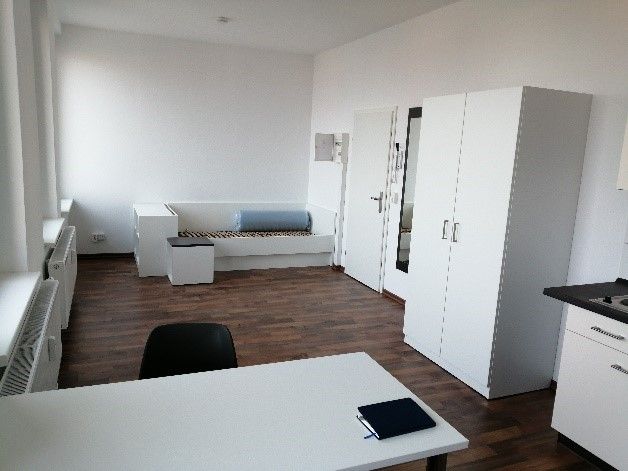 Möbliertes 1-Zimmer Appartement in Magdeburg zu vermieten.