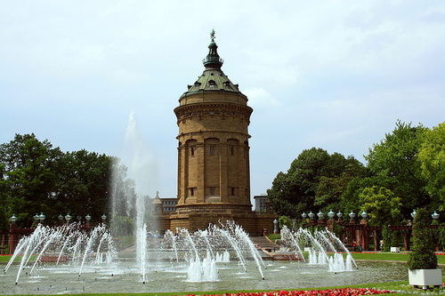 WG Zimmer Mannheim - mannheim wasserturm.