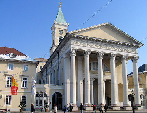 WG Zimmer Karlsruhe - karlsruhe stadtkirche.