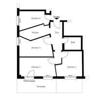 WG-Zimmer in Stuttgart 470,00 € 8 m²