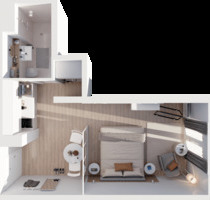 Wohnen auf Zeit in Hamburg 1.619,00 €