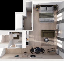 Wohnen auf Zeit in Hamburg 1.579,00 €