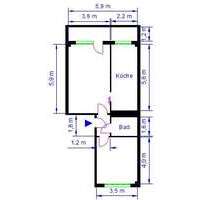 Wohnung zum Mieten in Magdeburg 309,49 € 56.27 m²