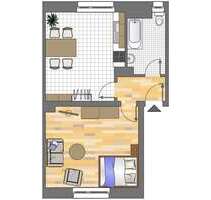 Wohnung zum Mieten in Dortmund 177,85 € 46.13 m²