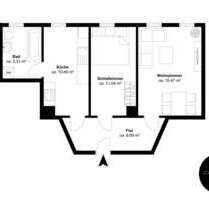 Wohnung zum Mieten in Leipzig Dölitz-Dösen 529,00 € 50.43 m² - Leipzig / Dölitz-Dösen