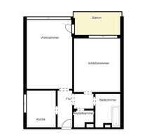 Wohnung zum Mieten in Dortmund 513,00 € 58.54 m²