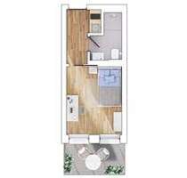 Wohnen auf Zeit in München 1.300,00 €