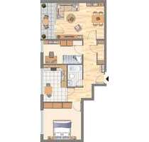 Wohnung zum Mieten in Dortmund 378,69 € 76.11 m²