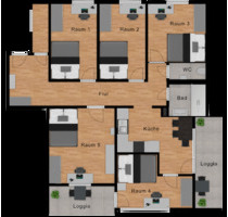 WG-Zimmer in München 800,00 € 14 m²