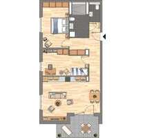 Wohnung zum Mieten in Bonn 1.279,00 € 83.81 m²