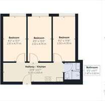 WG-Zimmer in Berlin 687,00 € 11 m²