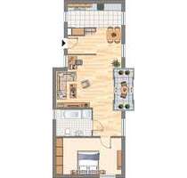 Wohnung zum Mieten in Dortmund 378,69 € 69.78 m²