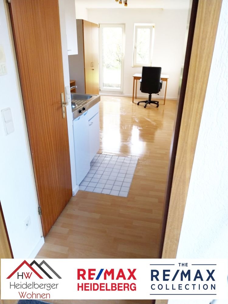 Schönes 1 Zimmer Apartment im EG 21qm mit Terrasse in Mannheim zu vermieten