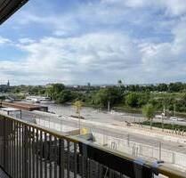 * Elbblick - Erstbezug einer modernen 3 Raumwohnung mit großer Loggia in der HafenCity * - Dresden