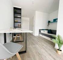 Modern möbliertes 1 Zimmer Apartment mit Balkon & W-Lan inkl. - Augsburg Oberhausen - Nord