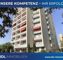 Gepflegtes 2 Zimmer Appartement oberste Etage (Penthouse-Charakter) - Bad Füssing