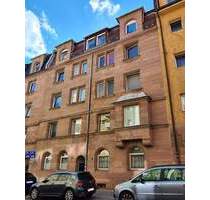 Altbau-Charme: 3-Zimmer-Maisonettewohnung mit Balkon in toller Lage in Nürnberg-St. Peter, Nähe Wöhrder See