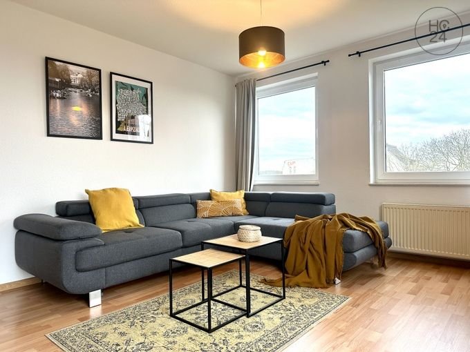 Tolles Zuhause auf Zeit in Leipzig: Möblierte 2-Raum-Wohnung in Kleinzschocher mit Balkon