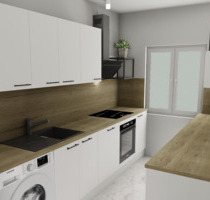 Kernsanierte 3 Zimmer EG Wohnung mit Balkon und neuer Einbauküche - Dresden Südvorstadt-West