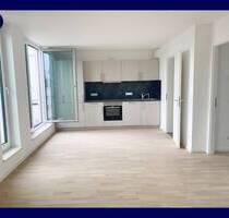 Direkt einziehen! Moderne 2 Zimmer + 2 Balkone, Einbauküche, Walk-In-Dusche, Aufzug - Hamburg Lurup