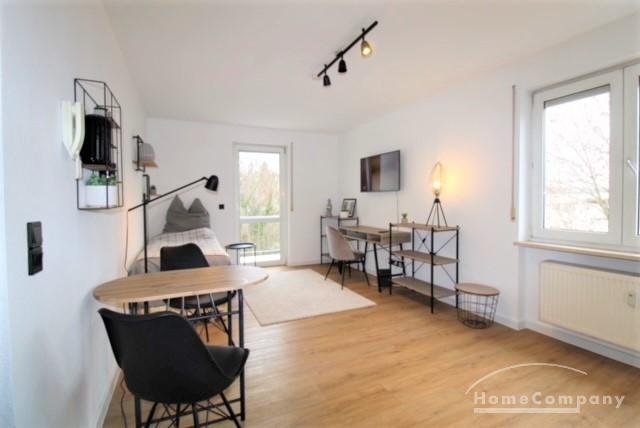 Möbliert 1-Zimmer Apartment mit Balkon in Dresden-Plauen Uninähe