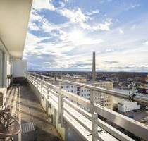 MGF-Group: 2-Zimmer Penthousewohnung in Oberschleißheim mit schöner Dachterrasse.