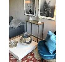 Eine schöne vollständig möblierte 2 Zimmer Wohnung Balkon offene Küche Alsterblick ab 01.09.2025 frei bis 2-4 Jahre ! - Hamburg Hohenfelde