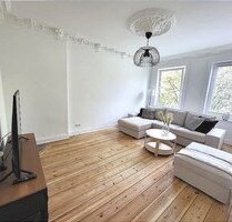 Modern möblierte 4 - Zimmer-Wohnung Balkon 3 möblierte Schlafzimmer Internet für Firmenmitarbeiter geeignet keine WG ab 01.05.2025 frei - Hamburg Eimsbüttel