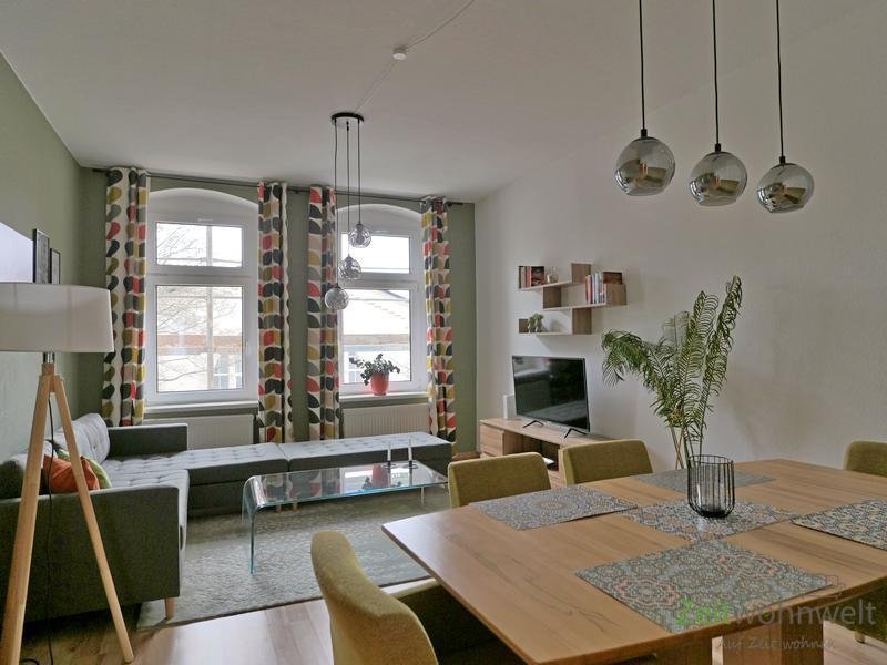 (EF0995_M) Chemnitz: Altendorf, großes möbliertes Apartment mit ruhigem Schlafzimmer, WLAN und Waschmaschine