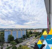 Hell, modern, komfortabel - 1-Raumwohnung mit Loggia u. Weitblick - Chemnitz Kappel
