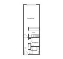 Gemütliche 1 Zimmer Wohnung in zentraler Lage von Wuppertal