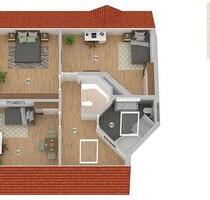 Helle 5,5-Zimmer Maisonette-Wohnung mit Dachterasse zu vermieten - Sindelfingen Darmsheim