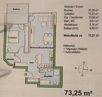 2 Zimmer Wohnung - 700,00 EUR Kaltmiete, in Illerrieden (PLZ: 89186)