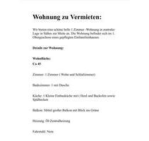 1 Zimmer Wohnung an - 650,00 EUR Kaltmiete, in Süßen (PLZ: 73079)
