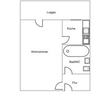 Möblierte 1-Zimmer Wohnung - 3min zur U-Bahn - München Pasing-Obermenzing