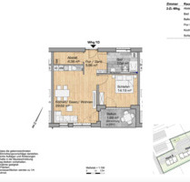 2-Zimmer Wohnung, Erstbezug - Neubau - Roßbach