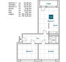 Schöne 3 Zimmer Wohnung. Viel Platz für alle! - Dresden Prohlis