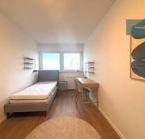 Möbliertes WG-Zimmer in schicker 4-Zimmerwohnung mit Loggia - Warmmiete inkl. Strom, NK und Internet - München Hadern