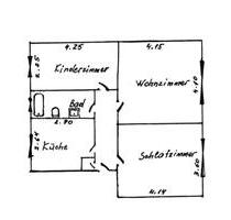 Höver (PLZ 31319) 3-Zimmer Wohnung - Seelze