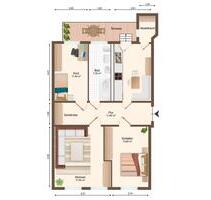 3 Zimmer Wohnung - 432,00 EUR Kaltmiete, ca.  71,00 m² in Zwickau (PLZ: 08056)