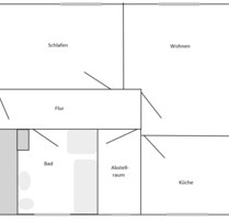 2 Zimmer Einliegerwohnung - 535,00 EUR Kaltmiete, ca.  61,00 m² in Markdorf (PLZ: 88677)