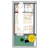 1-Zimmer Apartment mit Terrasse und Küche - Pentling