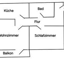 2 Zimmer Wohnung - Nachmieter mit WBS + positive Schufa - Monheim am Rhein