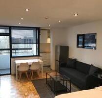 Moderne helle 1-Zimmer Wohnung möbliert in Nürnberg