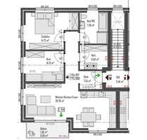 3-Zimmer Energieeffiziente Neubauwohnung ab Mitte 2026 - Berge
