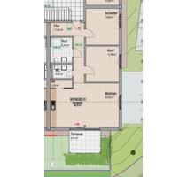 3,5-Zimmer Neubau • Terrasse • Barrierefrei • Wellandblick Aalen